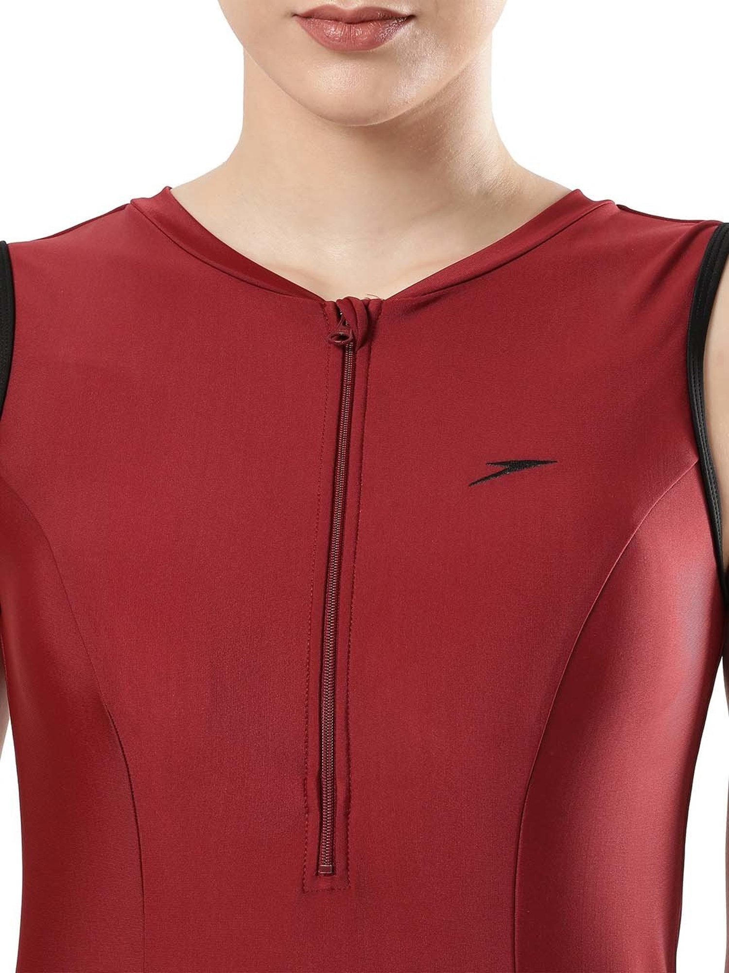 Speedo Maroon Swimwear Dress