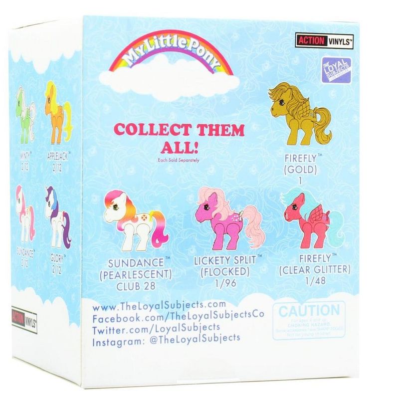 The Loyal Subjects My Little Pony Blind Box 3" Action Vinyls Wave 3, One Random