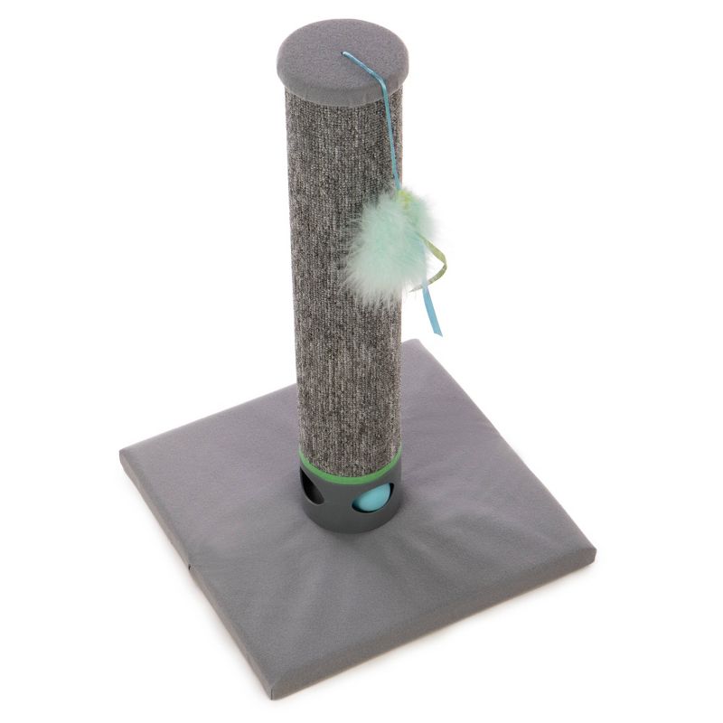 SmartyKat Playful Post Ball Track & Carpet Cat Scratching Post
