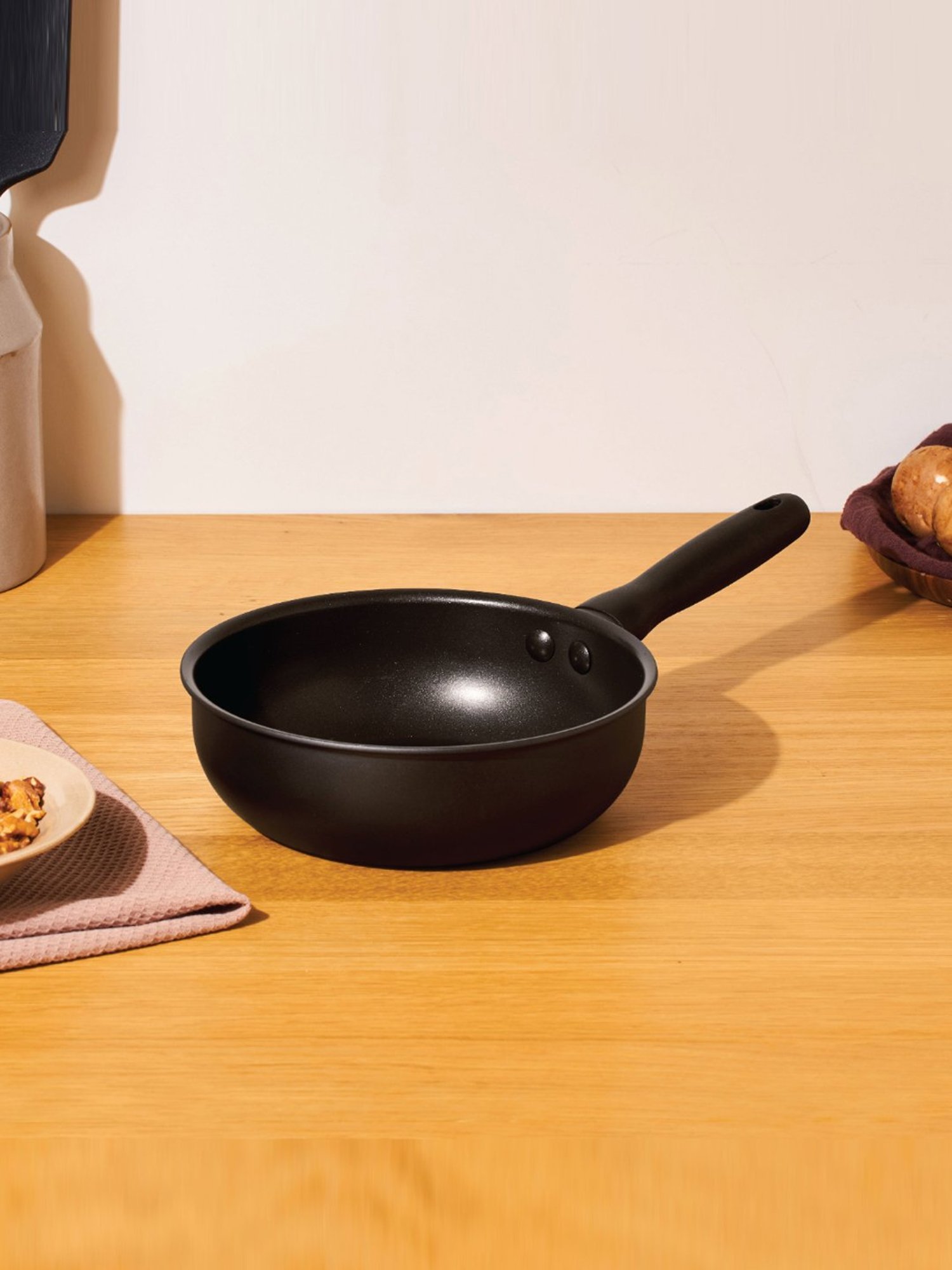 HAZEL Silver Induction Bottom Tope Stainless Steel Patila - 17.7 cm (2500 ml)