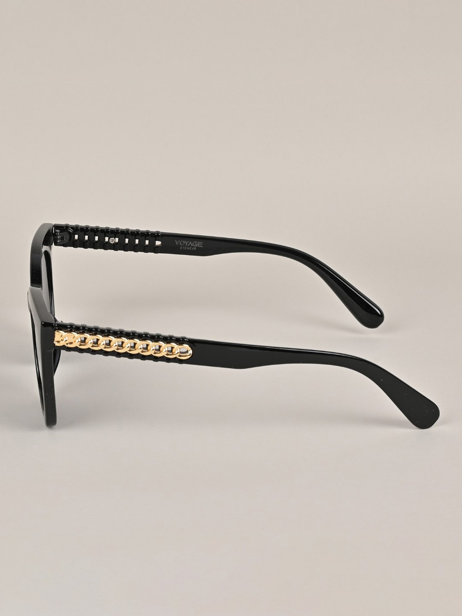 Voyage Black Cat Eye UV Protection Sunglasses for Women