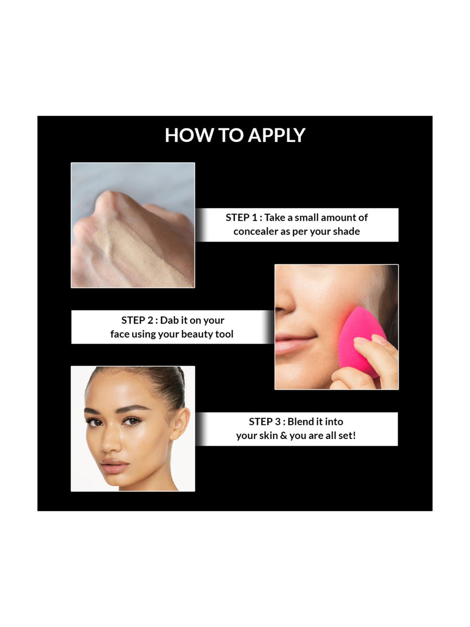 Stars Cosmetics Matte Finish Face Make Up Foundation 12 Shades Color Pallate - 48 ml