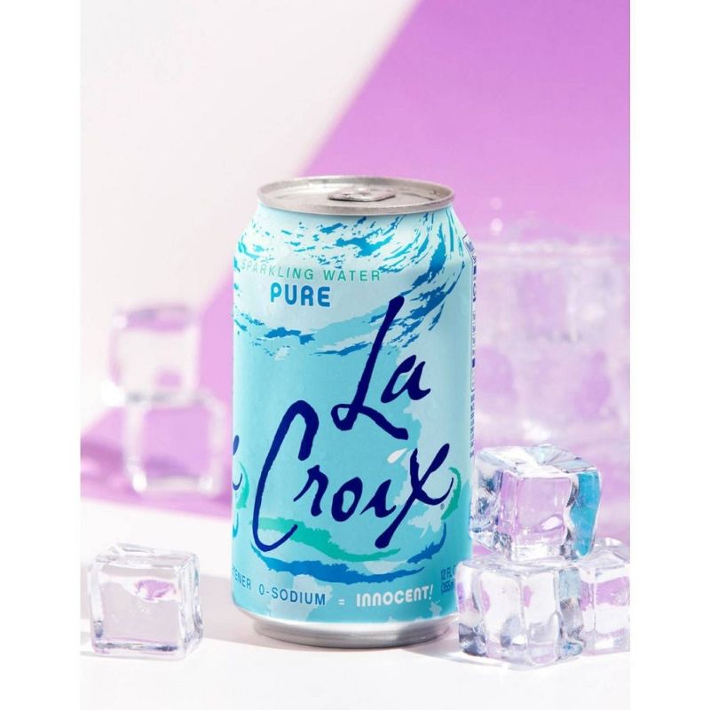 LaCroix Pure Sparkling Water - 8pk/12 fl oz Cans