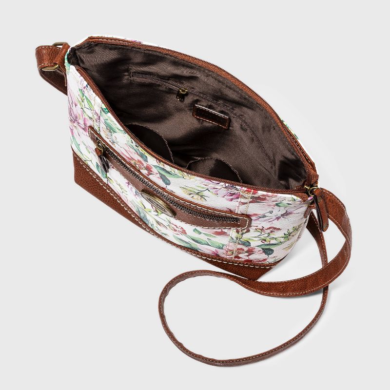 Concept Floral Print Crossbody Bag