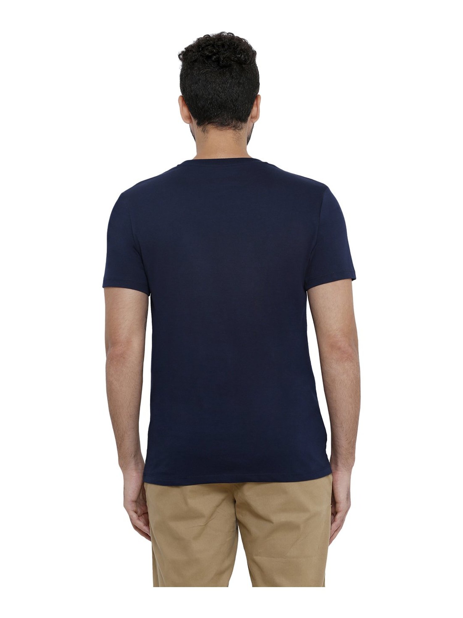 XYXX Navy Crew Neck T-Shirt