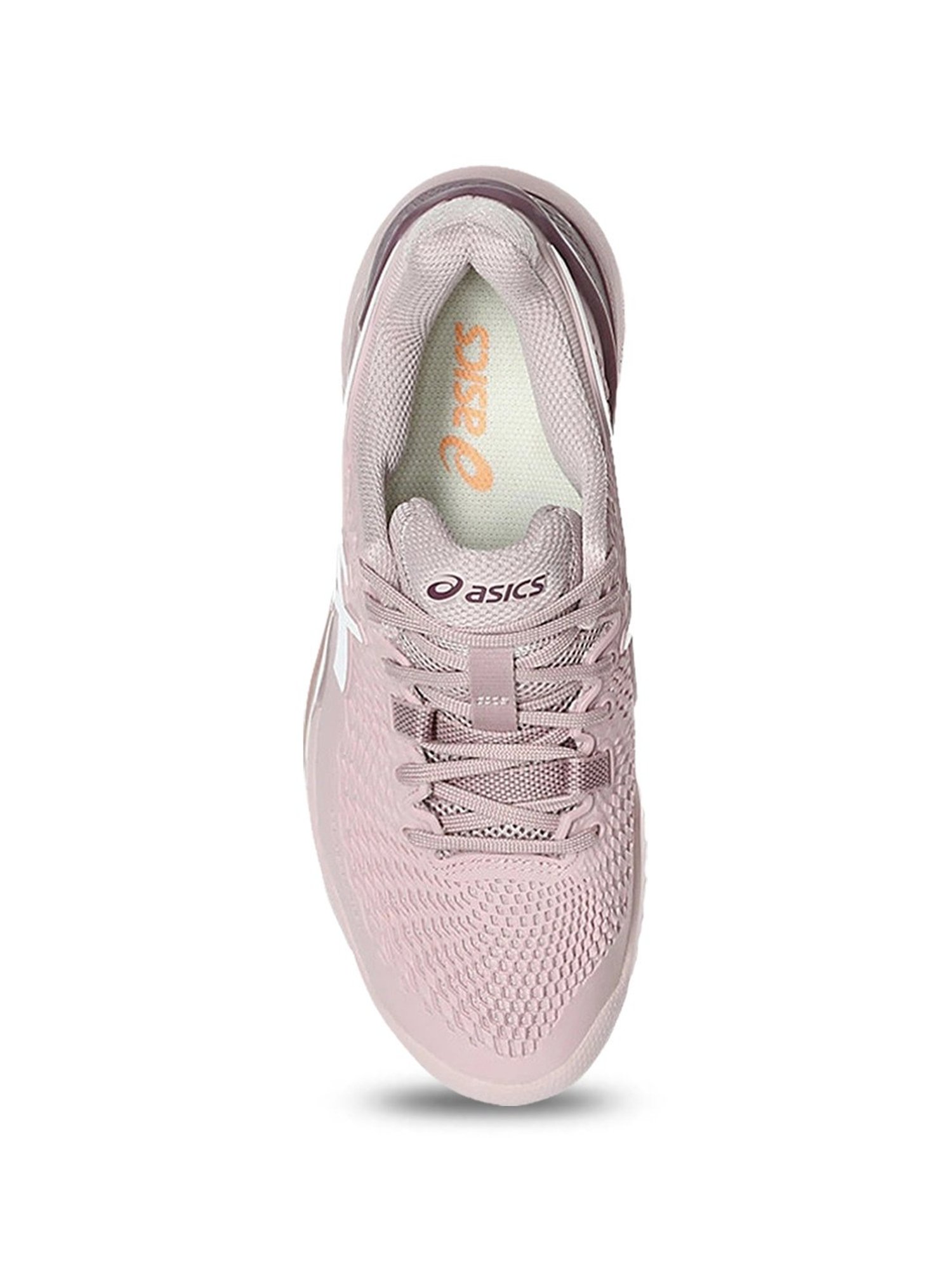 Asics Women's GEL-RESOLUTION 9 Dusty Pink Tennis Shoes