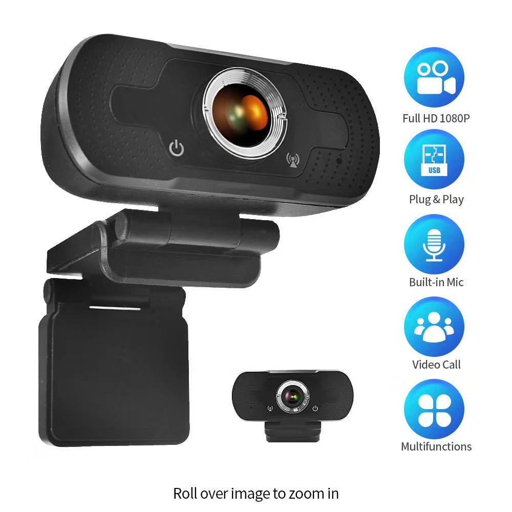 HD-F18 1080P Multi-function HD Camera WebCam with Microphone