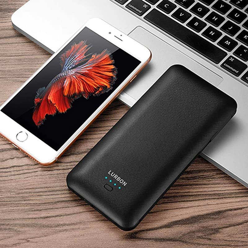 mAh Portable Charger Power Bank Ultra Slim External Battery Pack with Built in AC Plug Typec CableMicro Cable and Other Cable for Cell Phone