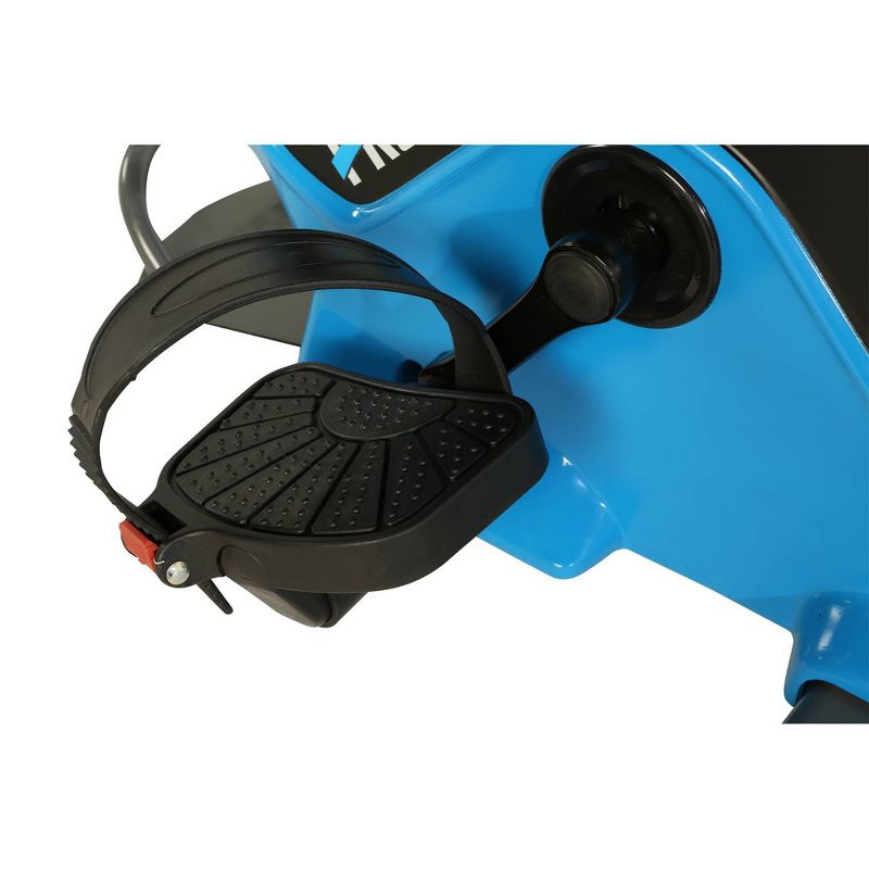 Body Flex Sports Body Rider BRF700 Stationary Full Body Cardio Exercise Upright Fan Bike with Dual Action Handlebars and Adjustable Seat