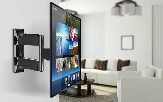 Articulating TV Wall Mount (NB P4) Fits 32-47" TVs upto 60lbs; Extends 19.6" From Wall; Cantilever Mount