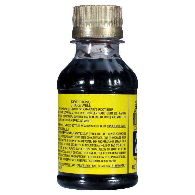 Zatarain's Root Beer Extract Bottle - 4 Floz