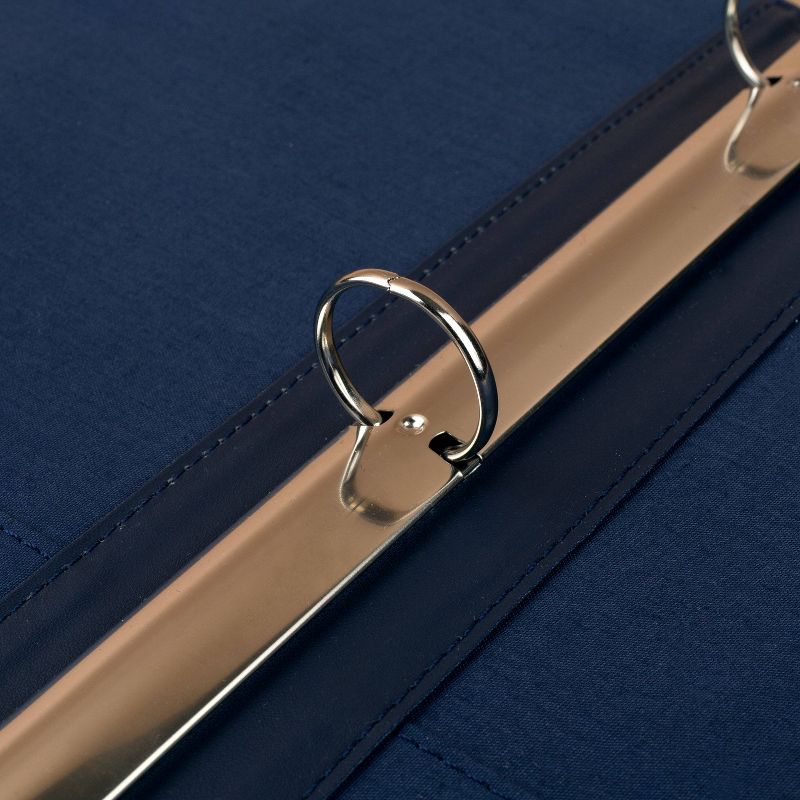 1" Fashion Flex Ring Binder Navy - Cambridge