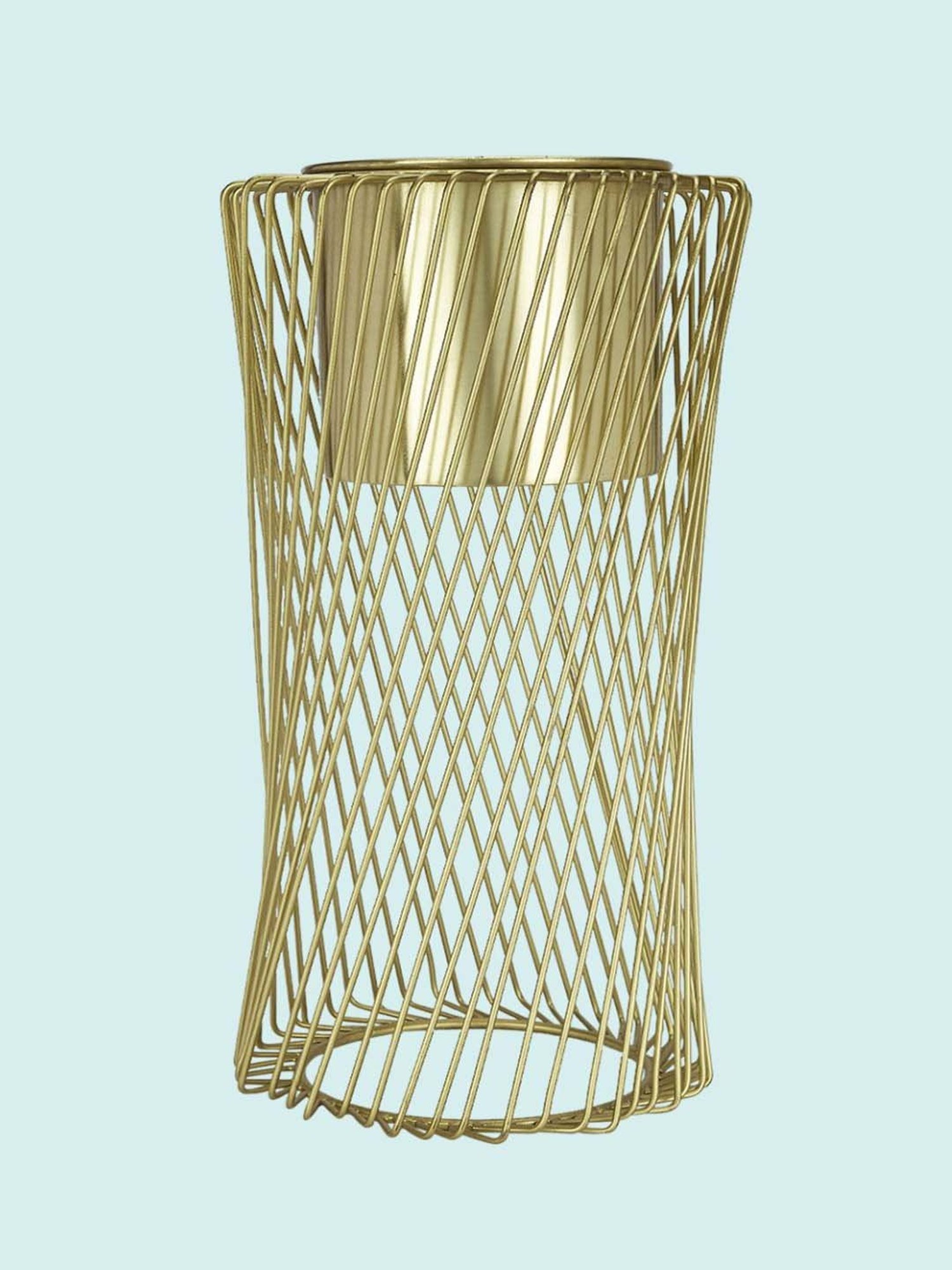 Living Scapes by Pantaloons Gold Iron Planter