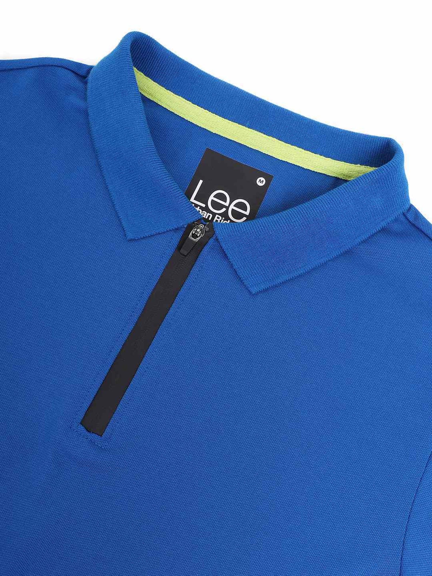 Lee Blue Slim Fit Polo T-Shirt