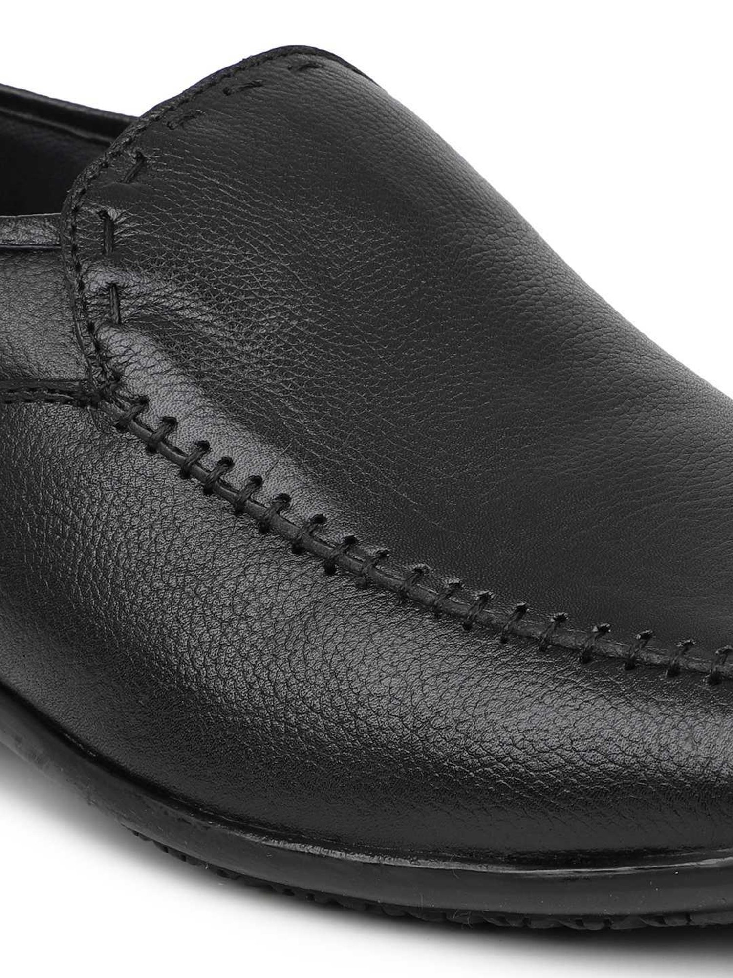 Privo by Inc.5 Men's Black Formal Loafers