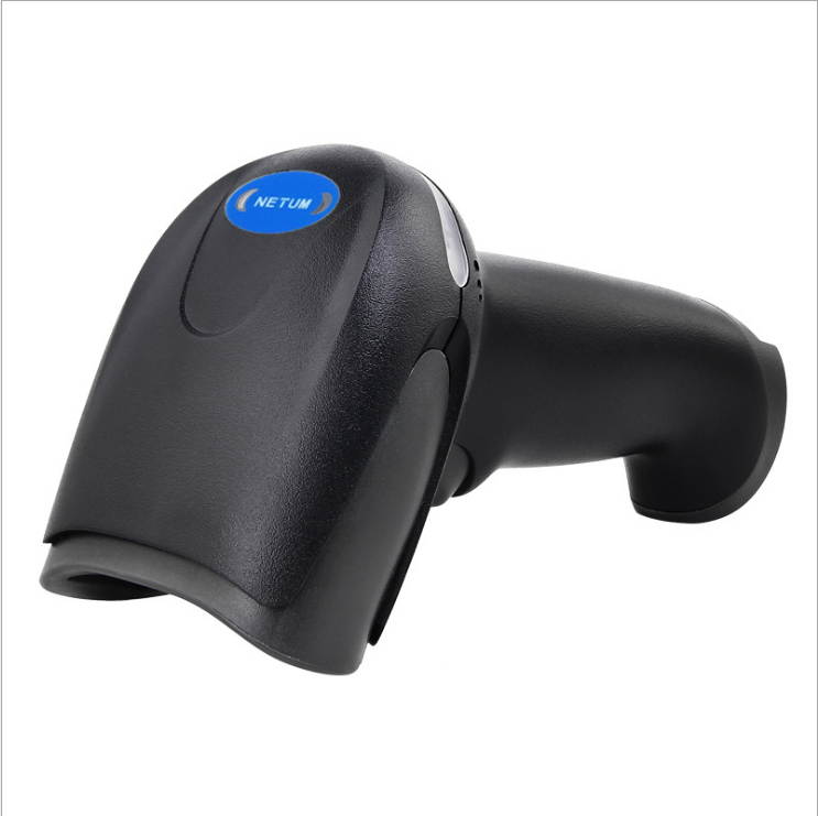 Plugadget Barcode Scanner Portable Laser F5 High Sensitive Barcode Handheld Scanner USB Wired 1D Bar Code Scan for POS System