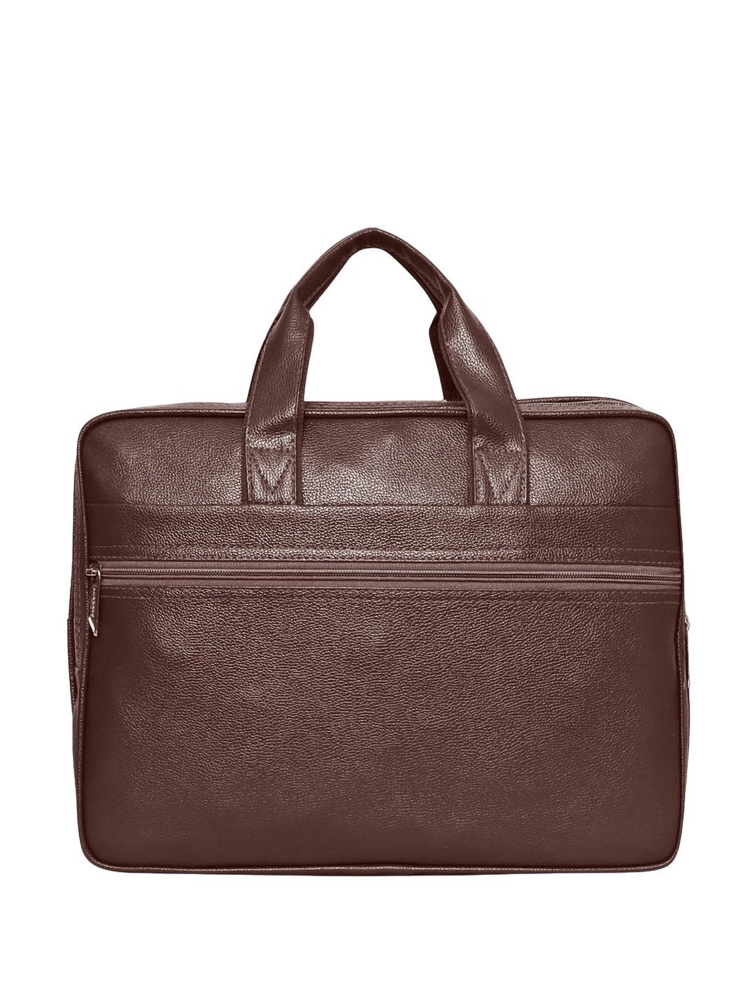 Priority Brown Synthetic Large Messenger Bag