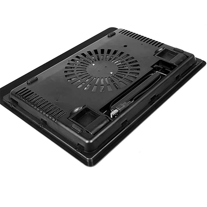 Laptop Cooling Pad for Ultra Slimp Notebook and Universal Laptop 14 13 and Smaller Metal mesh with Super Fan with Quiet and Light Weight Feature