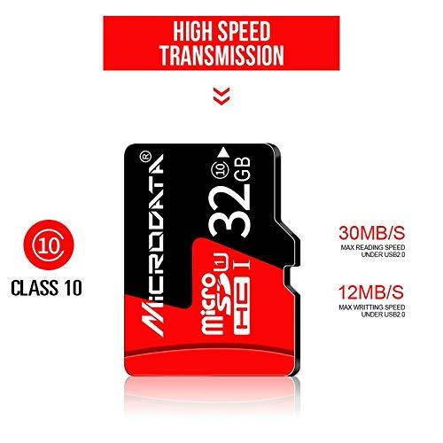Alice Zeng 32GB U1 Red and Black TF (Micro SD) Memory Card