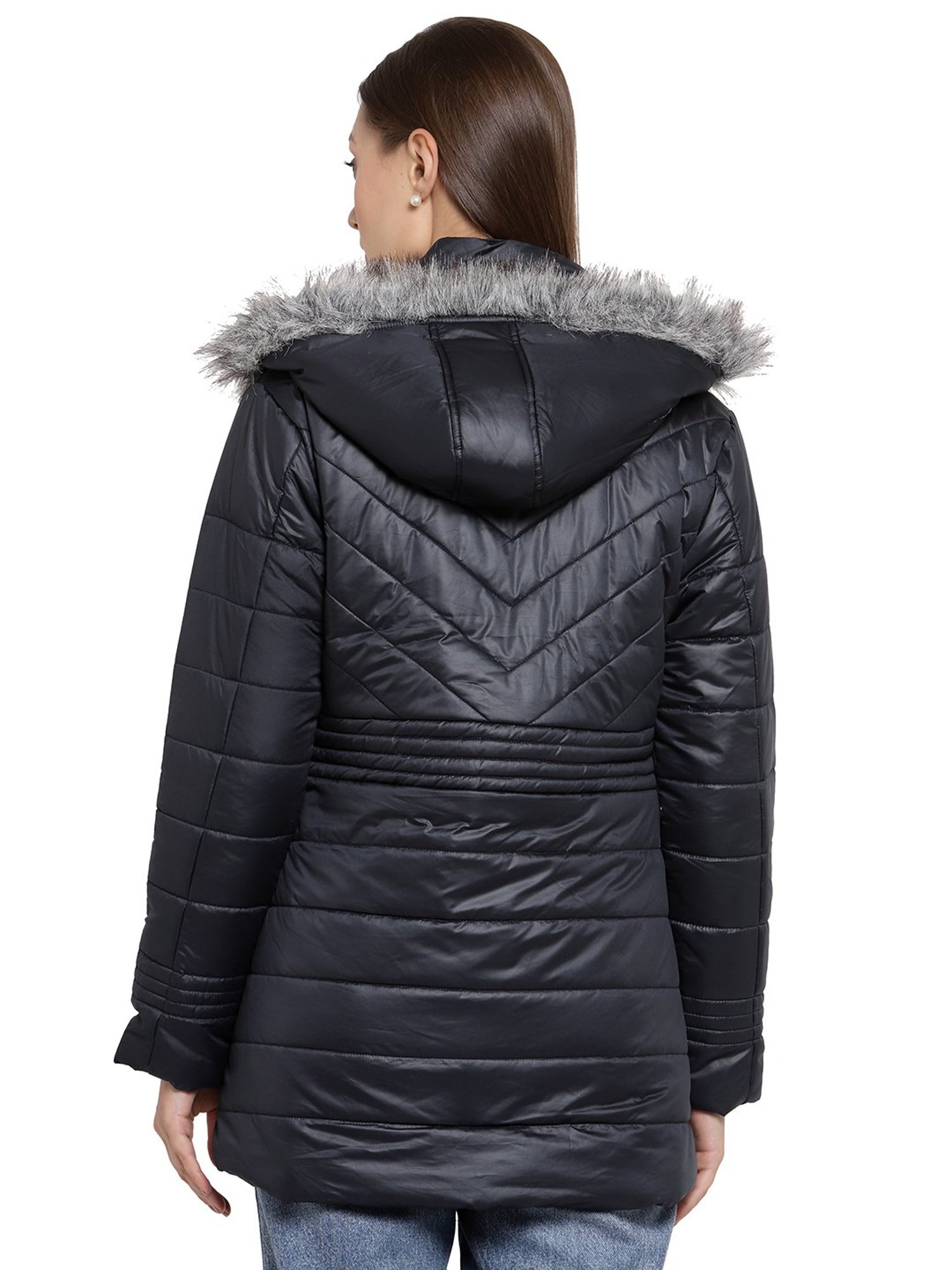 Juelle Black Full Sleeves Jacket