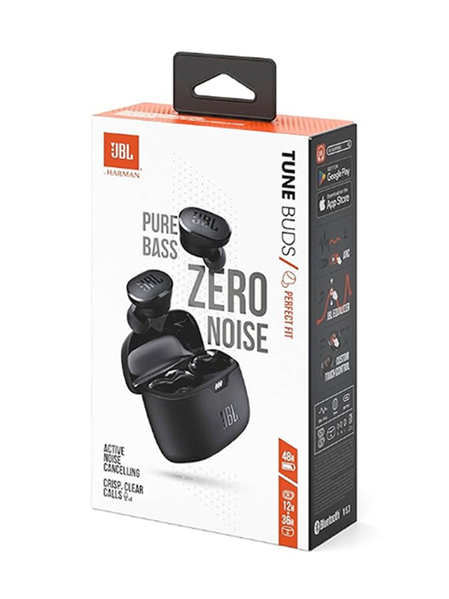 JBL Tune Buds In Ear Bluetooth Wireless Earbuds with ANC & 48hrs Battery (Black, True Wireless)