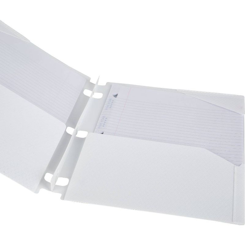 Day Designer Padfolio with Notepad Black - Blue Sky