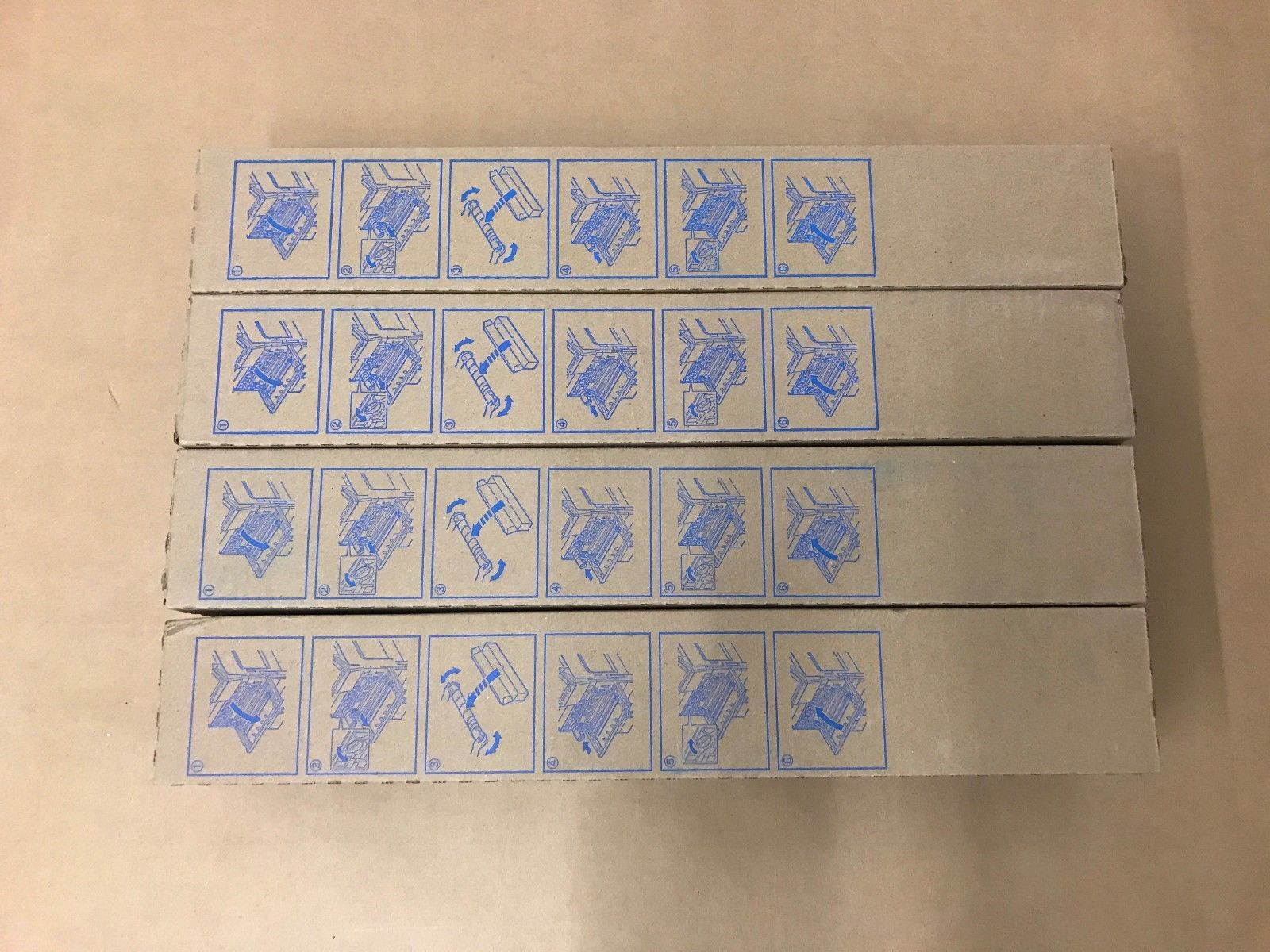 Genuine Konica Minolta TN-514 CMYK Toner Set for bizhub C458 C558 C658