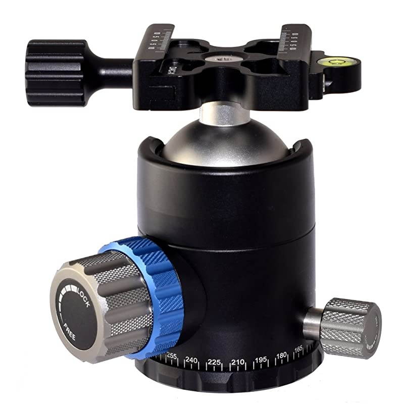 Demon DB-44 44mm Tripod Ball Head Arca/RRS Compatible w Pan Lock & DAC-X1 Clamp