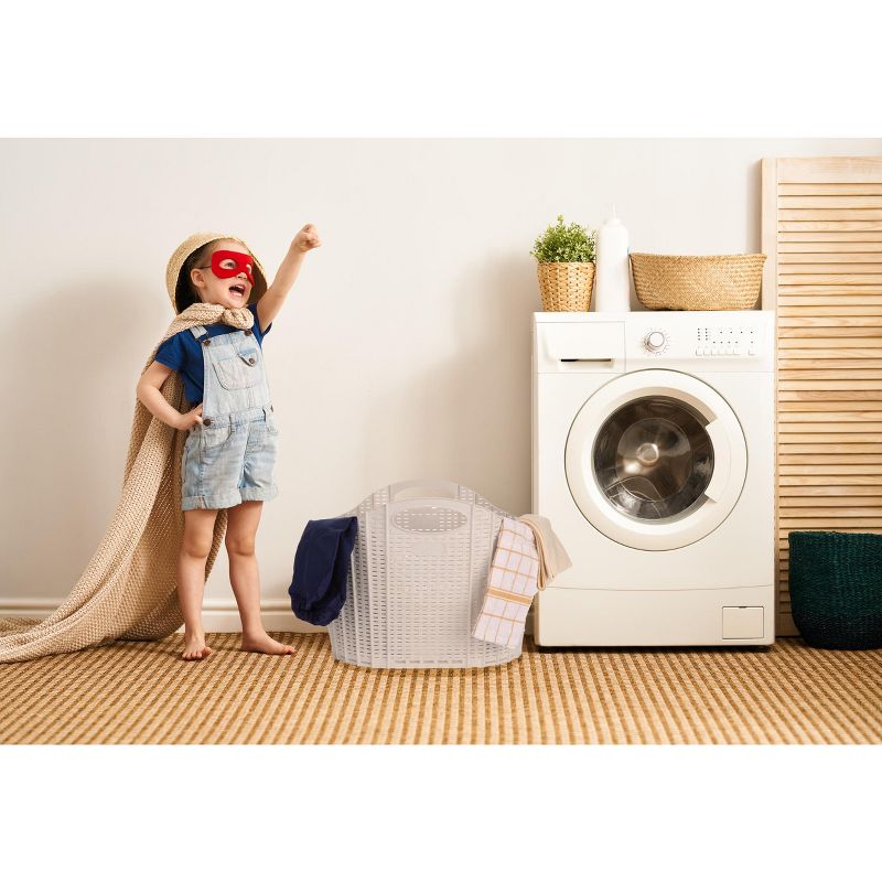 Rolling Triple Laundry Sorter White - Threshold™