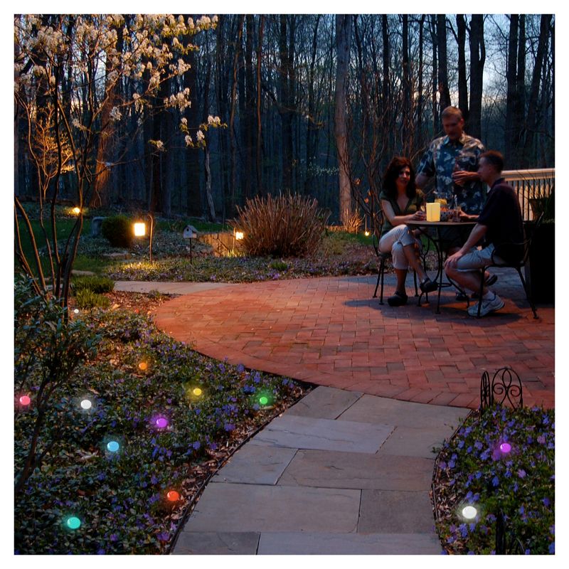 12ct Battery Operated Floating Blimp LED Lights Red