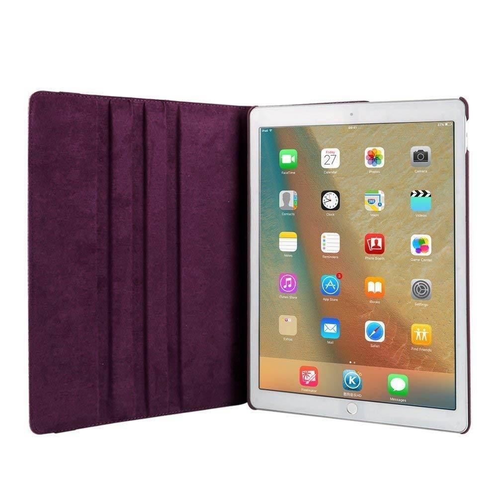 iPad Pro 10.5 Case Cover,Dream Wings 360 Degrees Rotating Folio Stand Slim Screen Protective Smart Case Cover for Apple iPad Pro 10.5 inch 2017 Released Tablet (iPad Pro 10.5 2017, Purple)