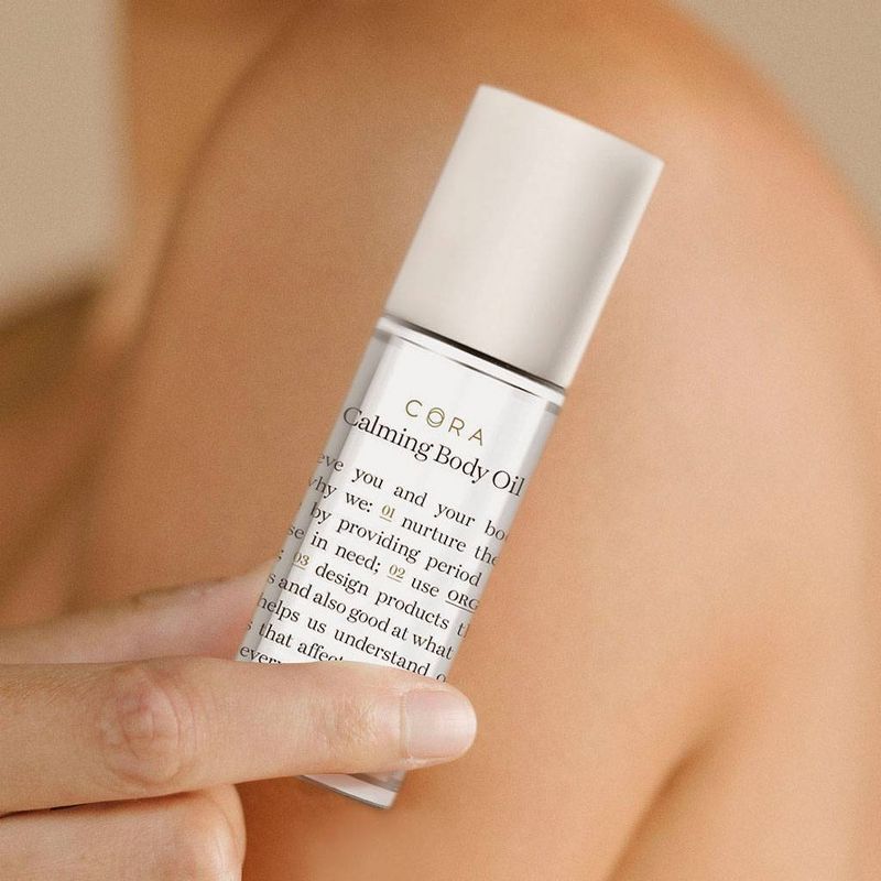 Cora Organic Soothing Body Oil - 1 fl oz