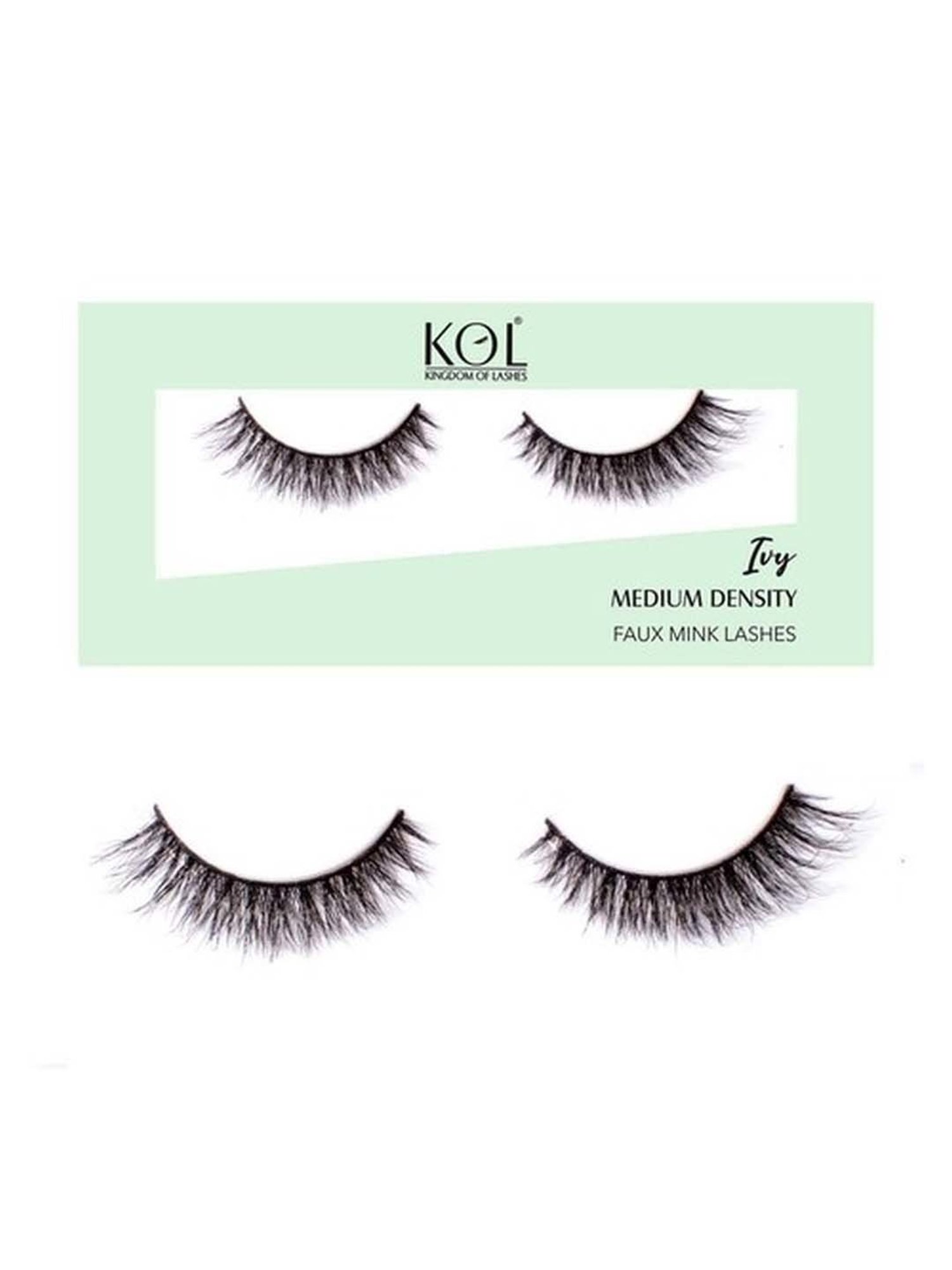Kingdom Of Lashes Medium Density Eyelashes Ivy - 2 gm