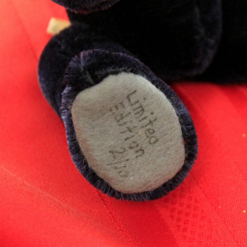 Plush 9.75" Usa Patriotic Teddy Bear Numbered Ltd Edition Judy Senk  -  Decorative Figurines