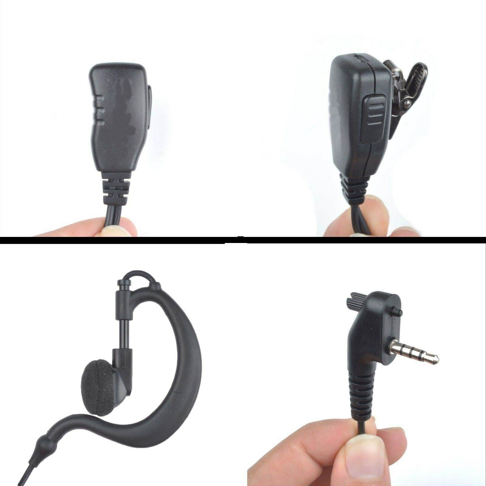 5x Headset Earpiece Earphone For Vertex Standard Portable Radio