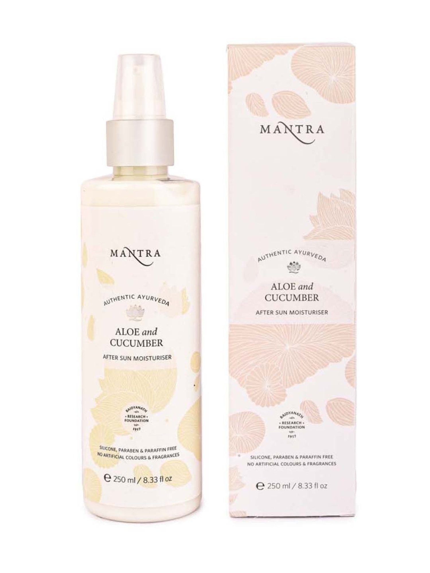 Mantra Herbal Aloe and Cucumber After Sun Moisturiser - 250 ml