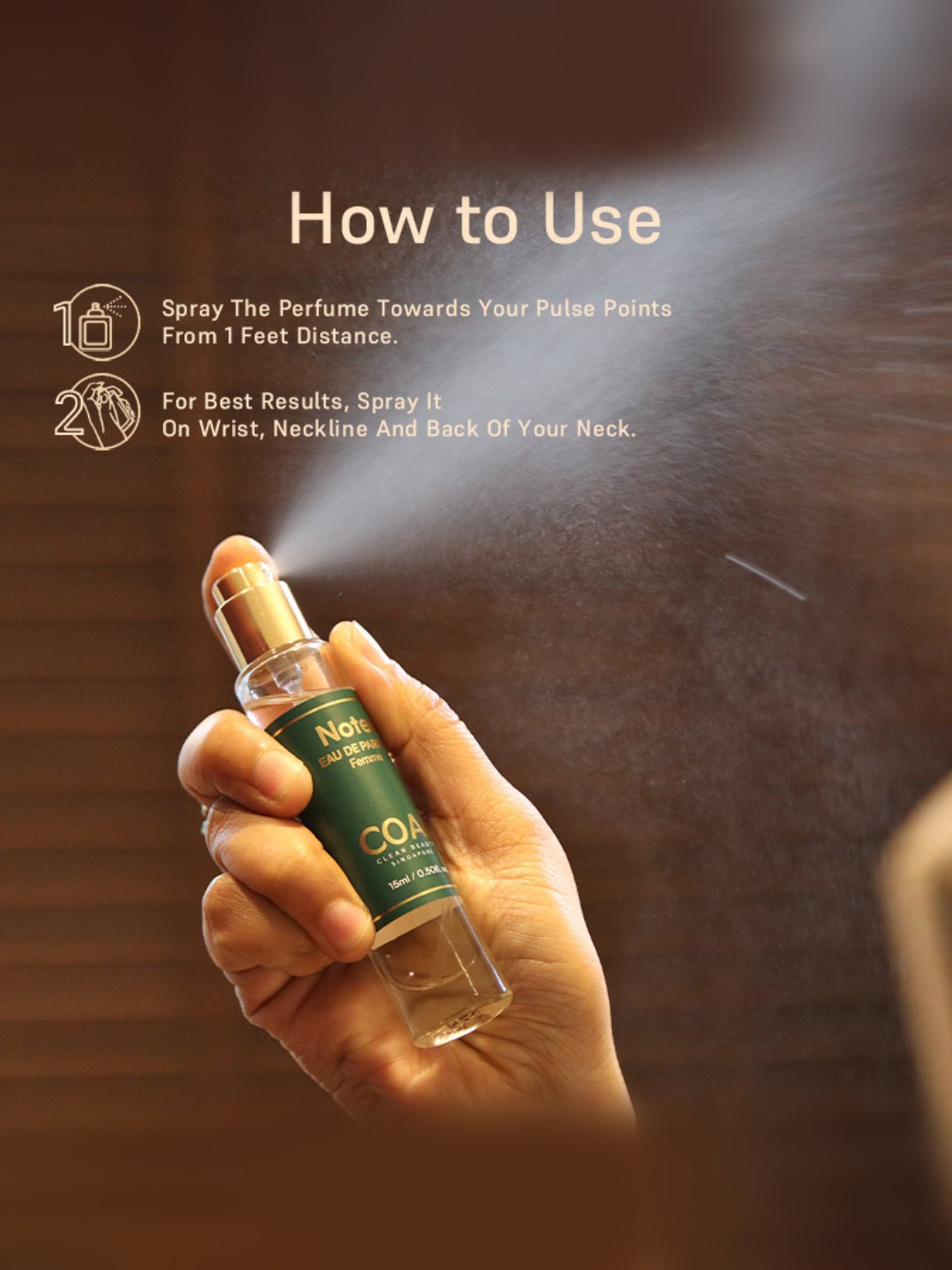 COAL Clean Beauty Eau de Parfum Travel Gift Pack for Women