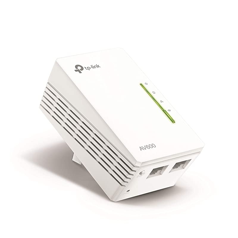 AV600 Powerline WiFi Extender N300 WiFi Addon Single Adapter Ethernet over Powerline Plug amp Play Compatible with all powerline adapters with different speedTLWPA4220