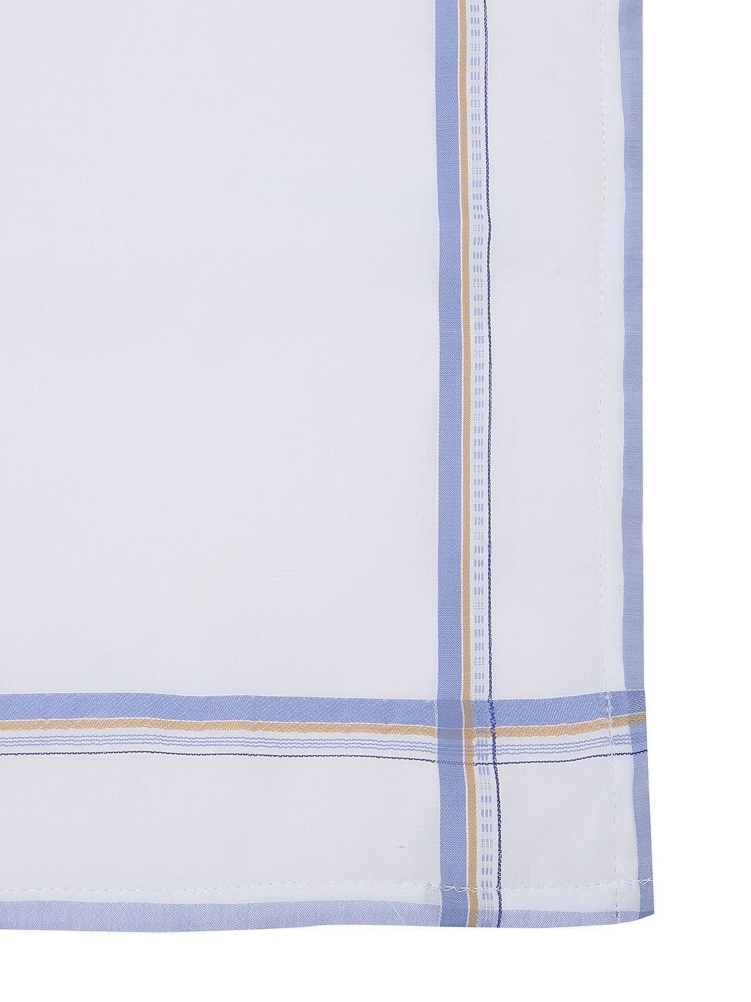 Crusset Multicolor Cotton Handkerchief - Pack of 6