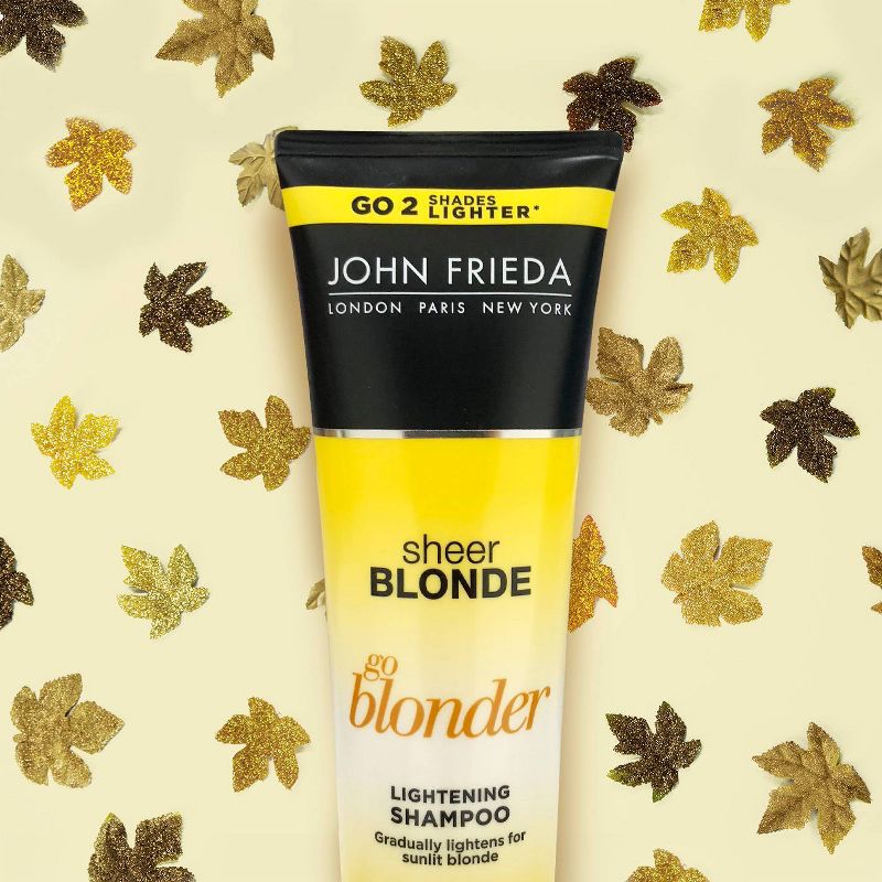 John Frieda Sheer Blonde Go Blonder Lightening Shampoo - 8.3oz
