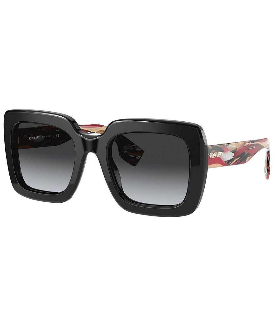 Burberry Women's Be4284 Polarized 52mm Square Sunglasses