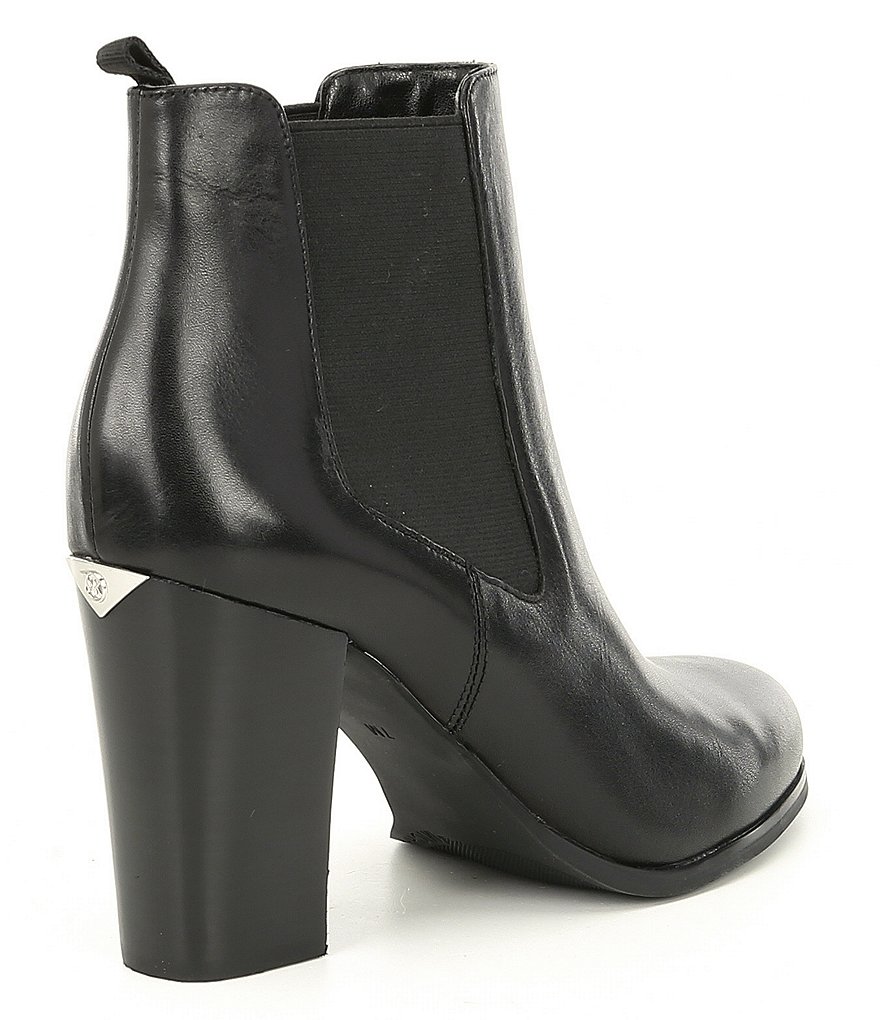 bionica Denali 2 Collection Derinda Waterproof Leather Block Heel Lug Sole Combat Booties