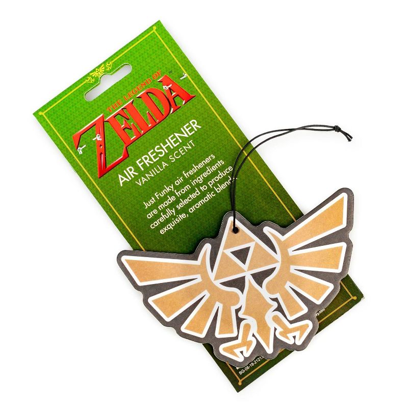 Just Funky The Legend of Zelda Hyrule Air Freshener | Nintendo Game Collectible