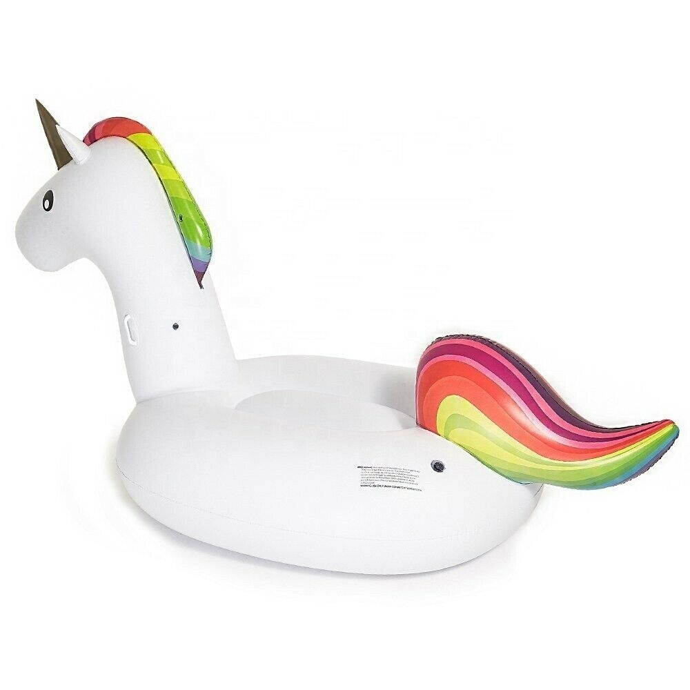 Unicorn Iatable Pool Float Adults Kids Outdoor Swimming Vacon Beach
