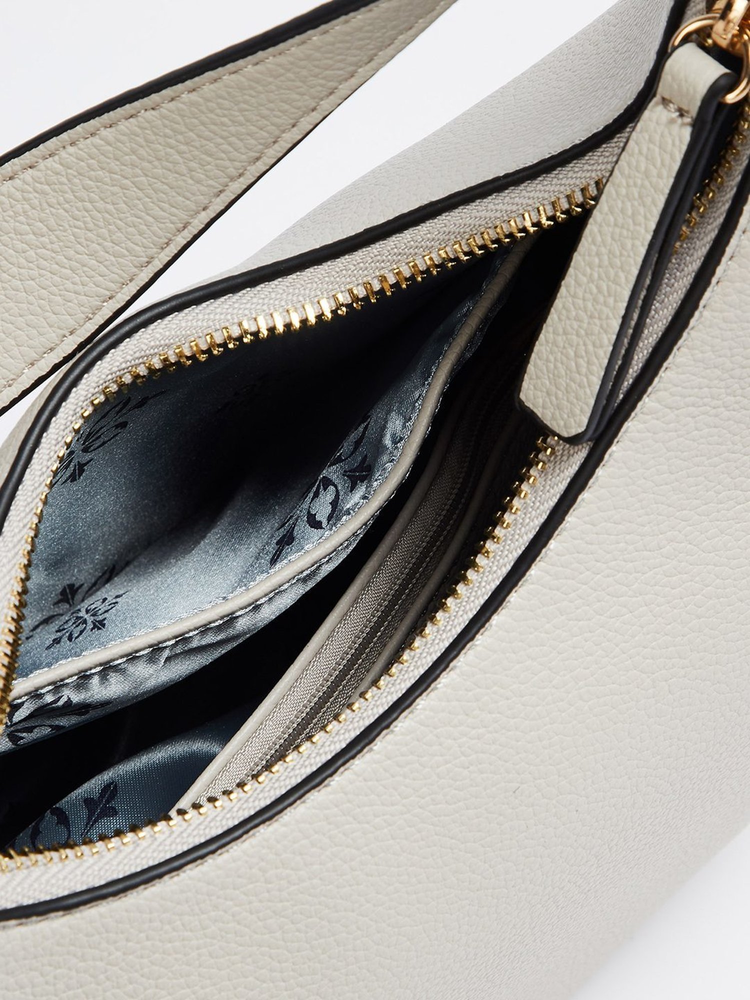 Code by Lifestyle Grey Hobo Bag