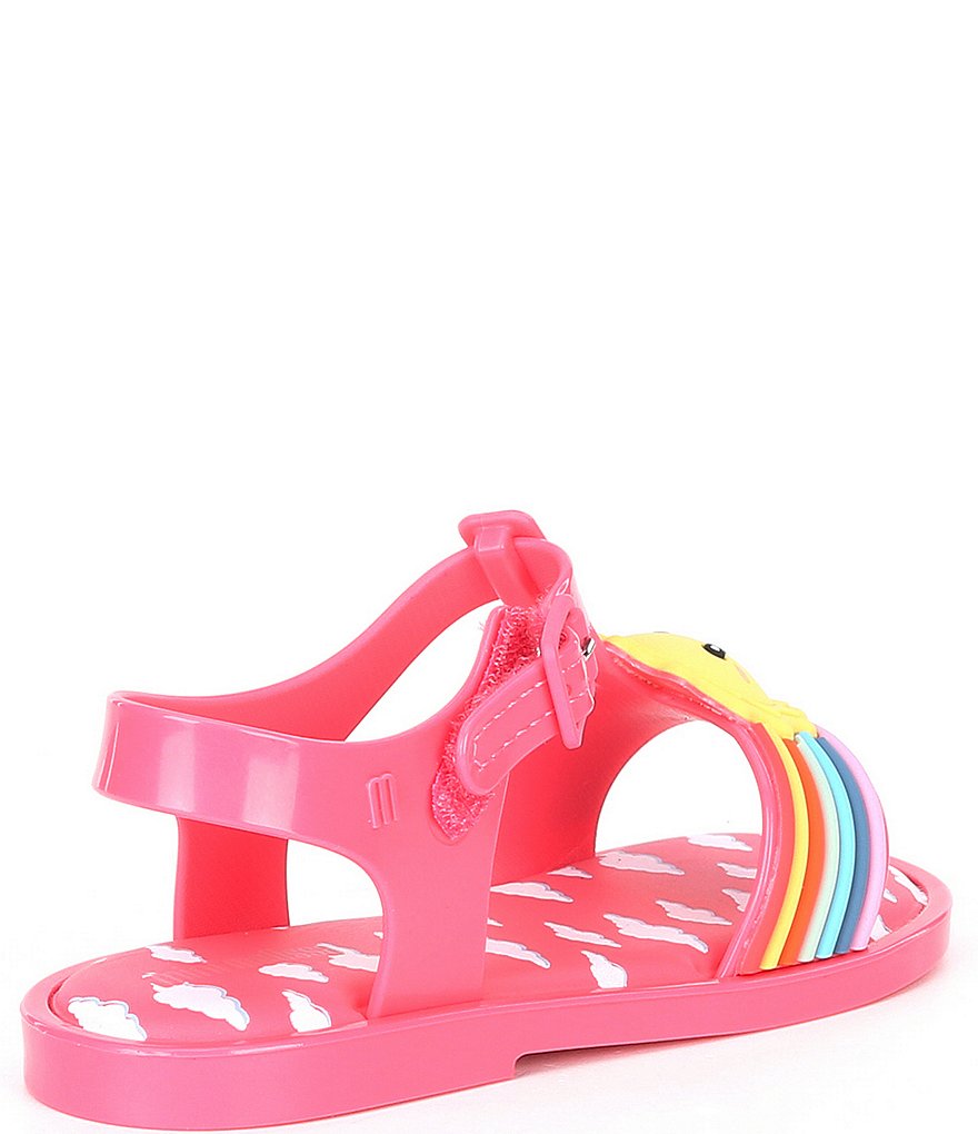 Mini Melissa Girl's Mini Mar Sunny Day Jelly Sandals (Toddler)