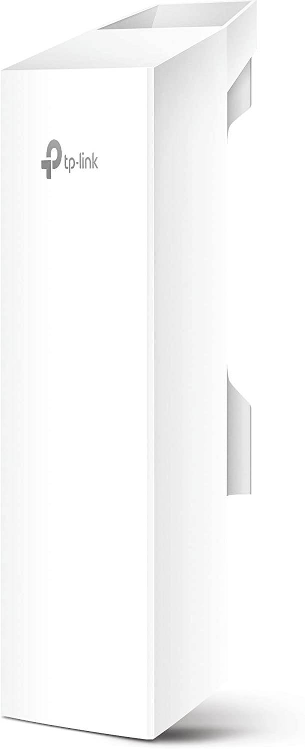TP-Link 2.4GHz N300 Long Range Outdoor CPE for PtP and PtMP Transmission | Point to Point Wireless Bridge | 9dBi 5km+ | Passive PoE Powered w/ Free PoE Injector | Pharos Control (CPE210)
