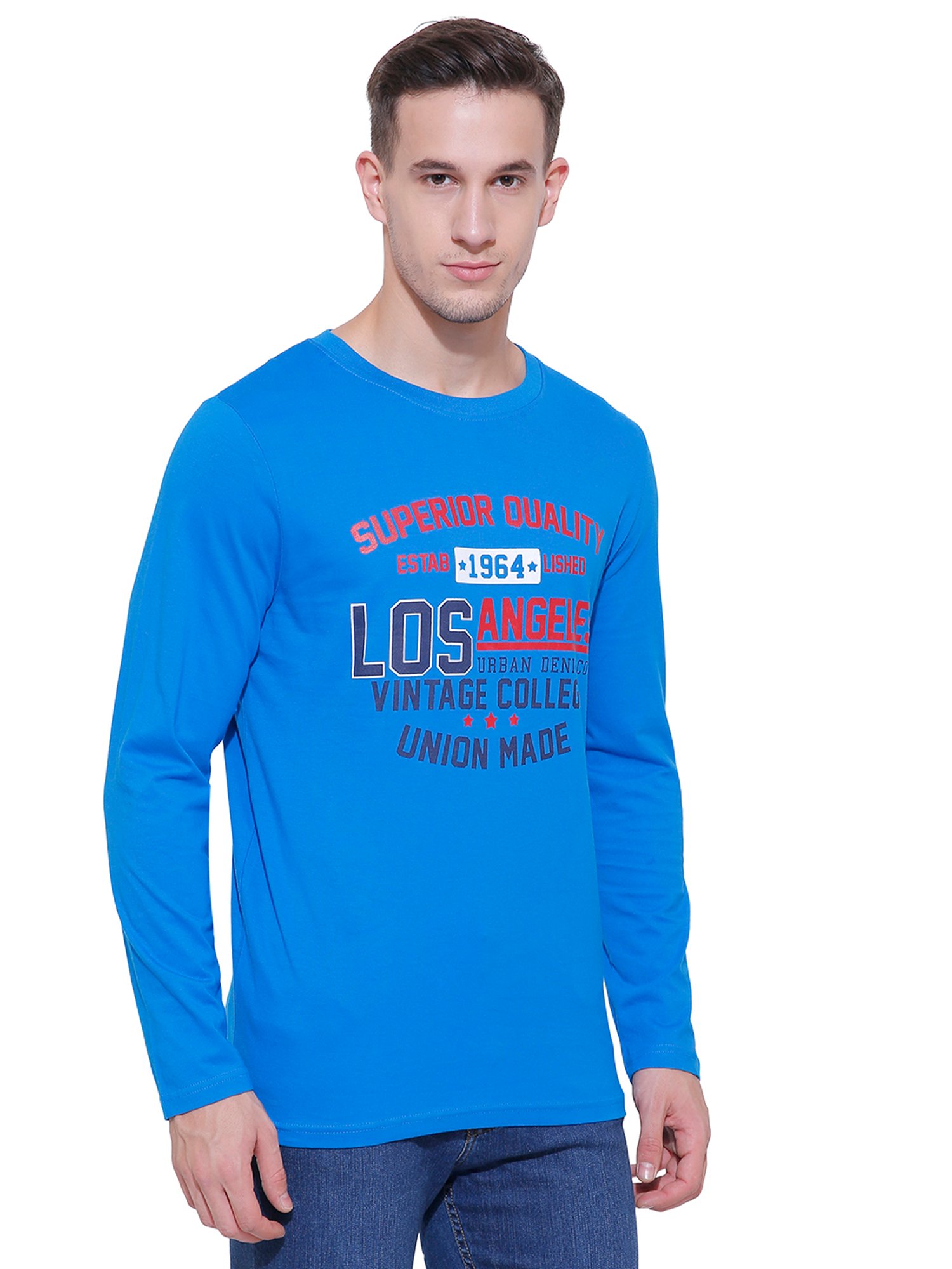 Dyca Sky Blue Crew T-Shirt