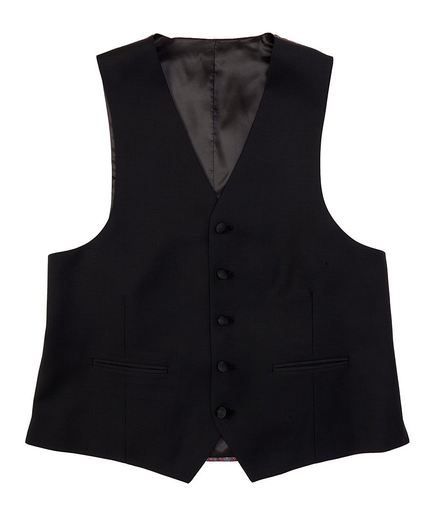 Perry Ellis Solid Suit Separates Vest