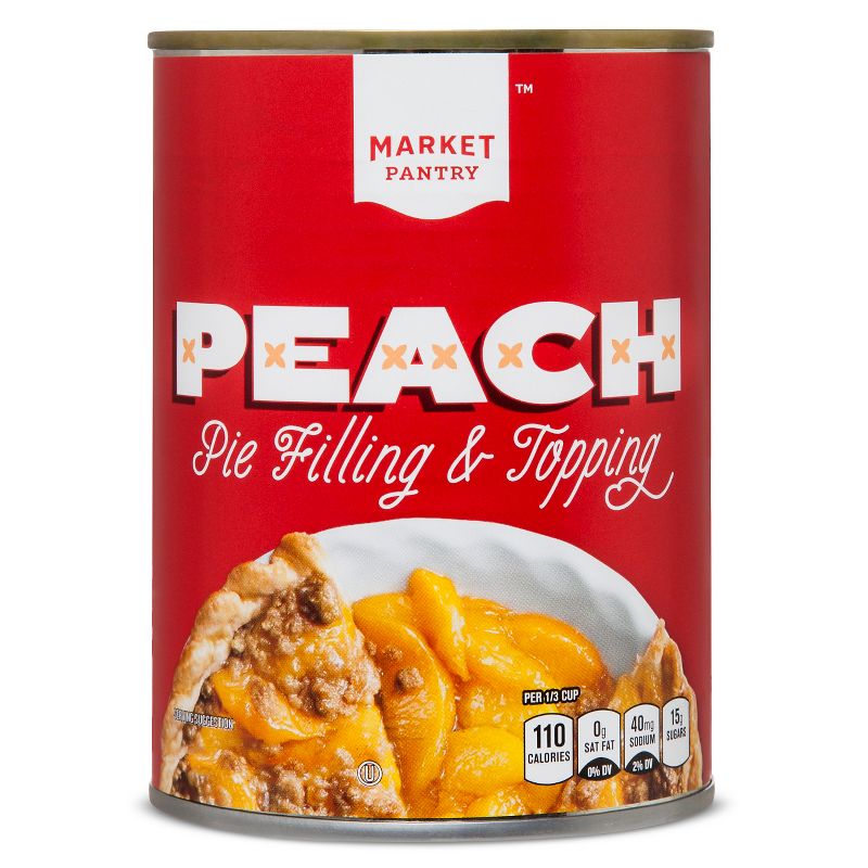 Peach Pie Filling - 21oz - Market Pantry™
